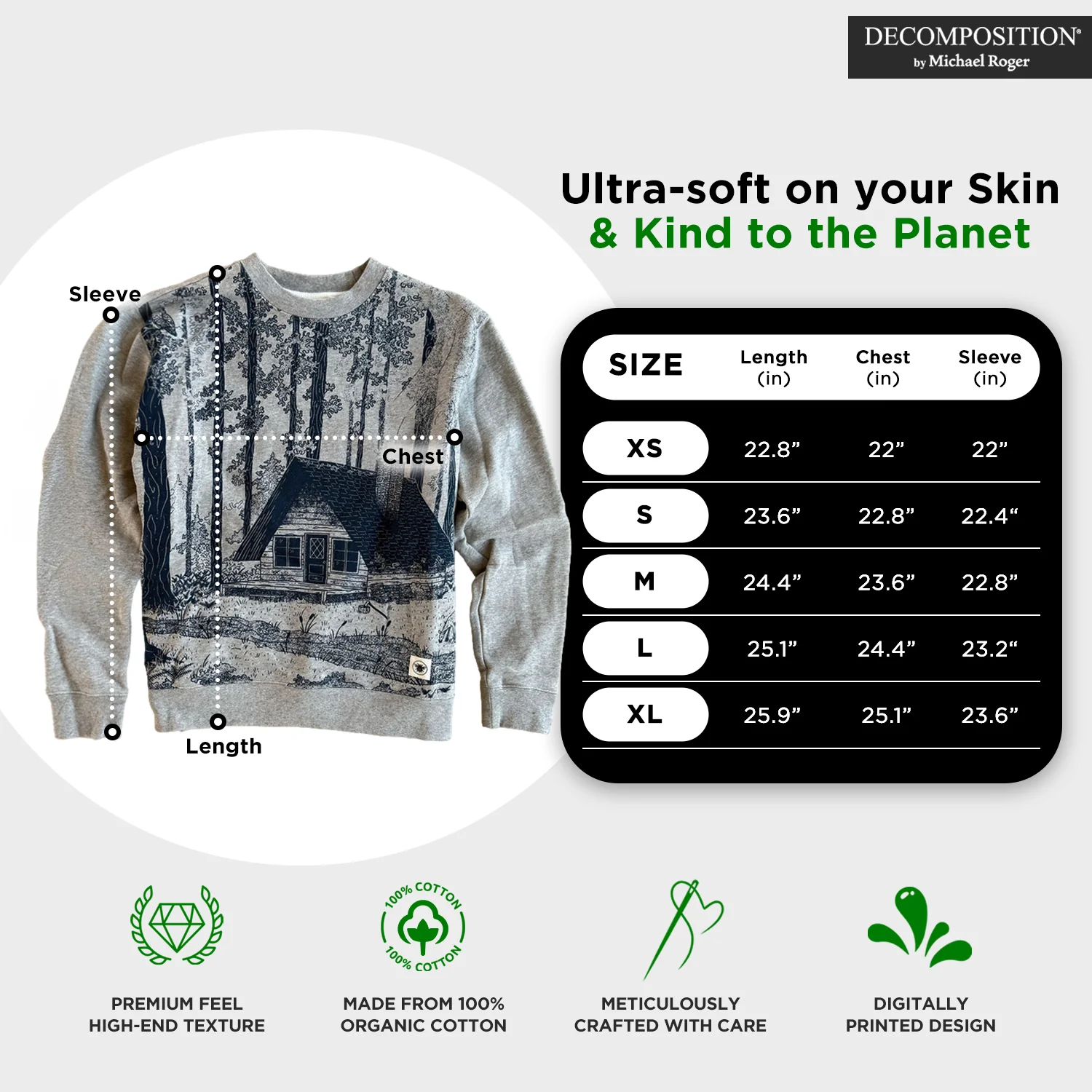 Apparel | Crewneck Sweatshirt | Redwood Creek - Image 3