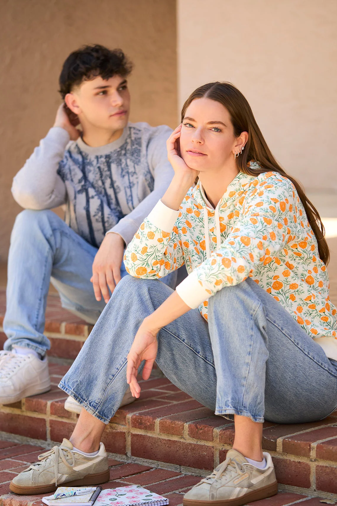 Apparel | Hooded Sweatshirt | California Poppies - Image 8