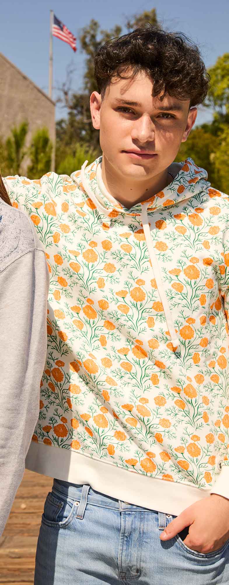 Apparel | Hooded Sweatshirt | California Poppies - Image 9